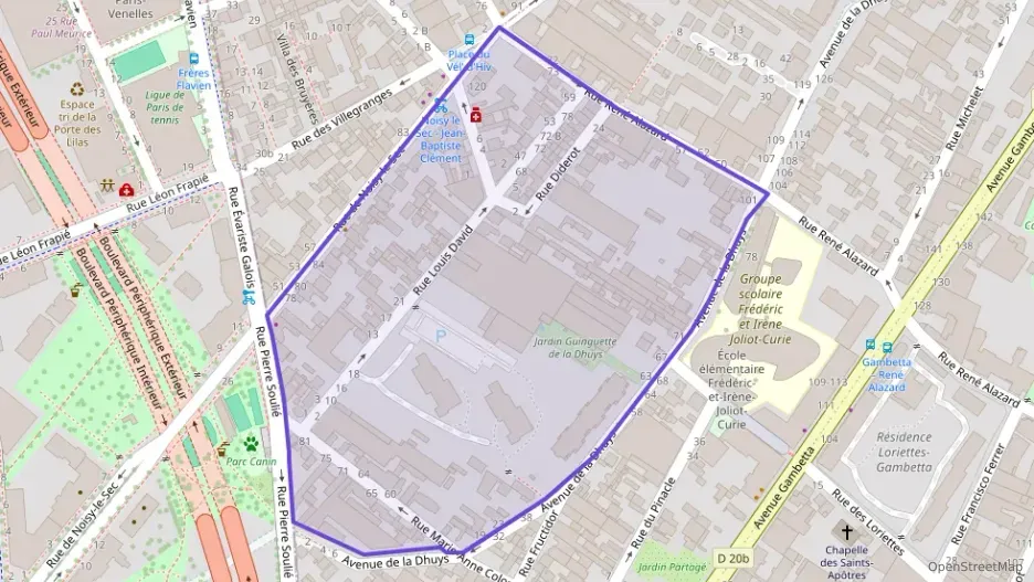 Appartement 55 m² trois pièces à vendre à Bagnolet Appartement 55 m² trois pièces à vendre à Bagnolet
