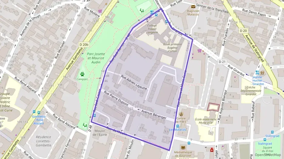 Appartement 30 m² deux pieces à vendre à Bagnolet Appartement 30 m² deux pieces à vendre à Bagnolet