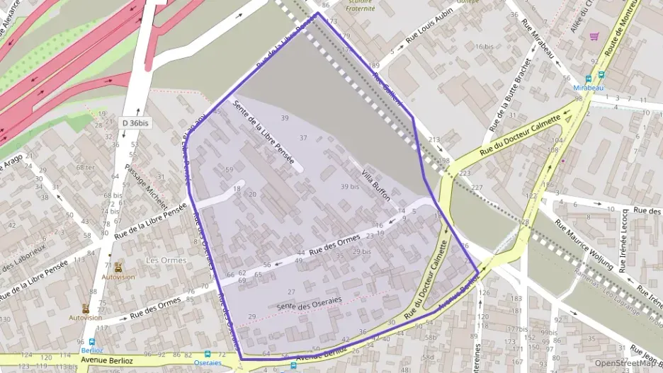 Appartement 39 m² deux pieces à vendre à Romainville