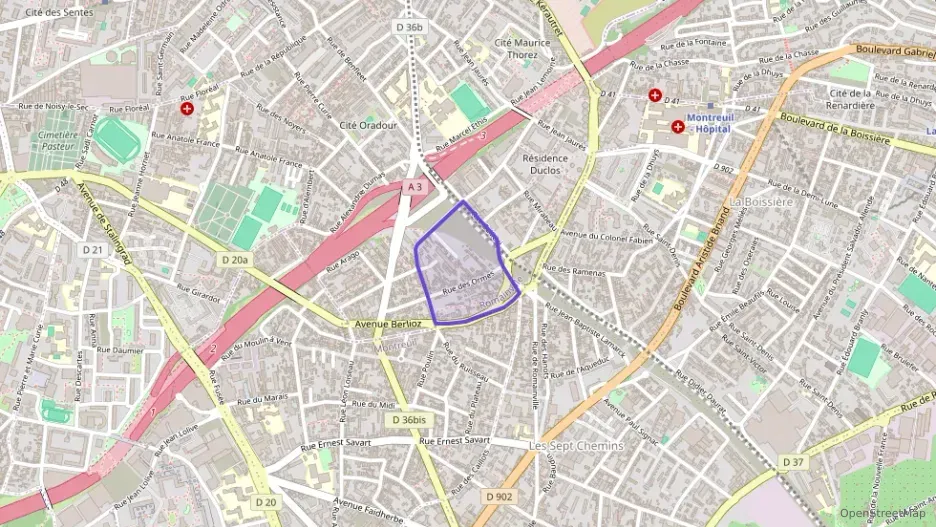 Appartement 39 m² deux pieces à vendre à Romainville