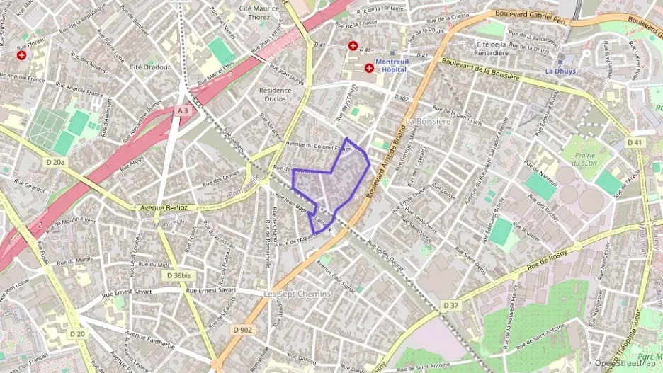 Appartement 26 m² une piece à vendre à Montreuil