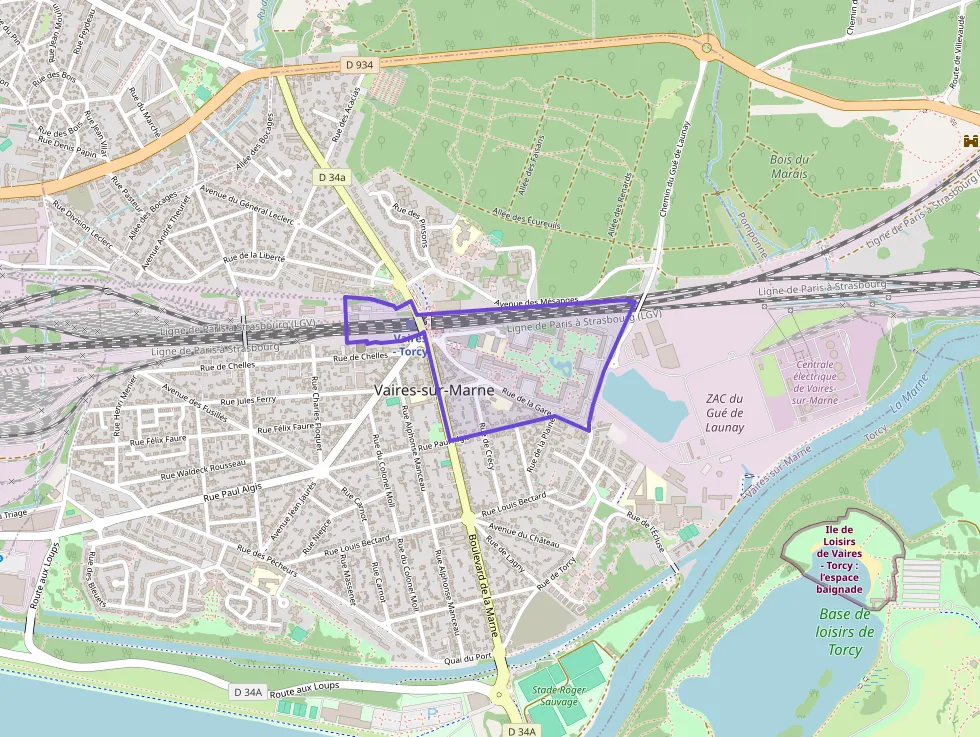 Appartement 58 m² deux pieces à vendre à Vaires-sur-Marne