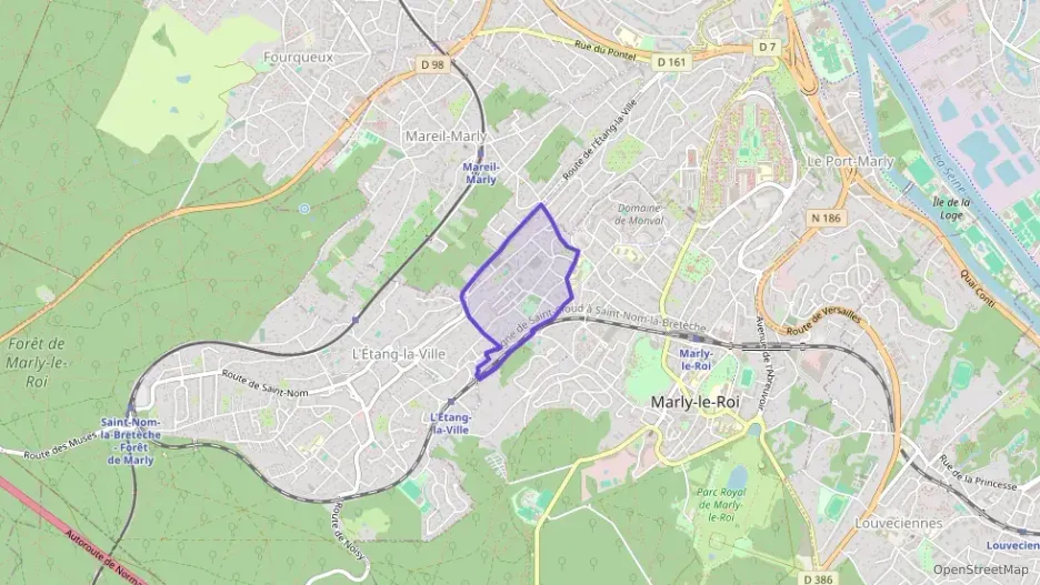 Appartement 113 m² cinq pièces à vendre à Marly-le-Roi