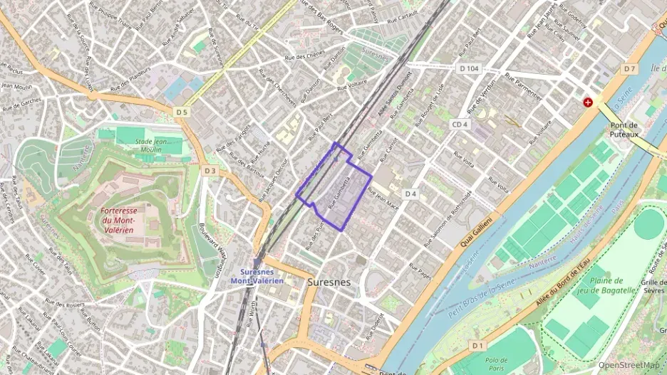 Appartement 81 m² trois pièces à vendre à Suresnes