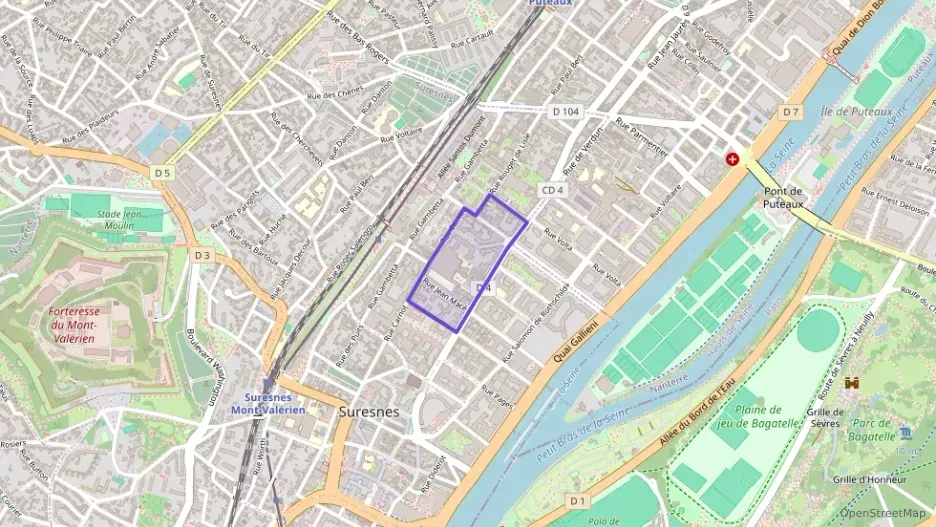 Appartement 87 m² quatre pièces à vendre à Suresnes