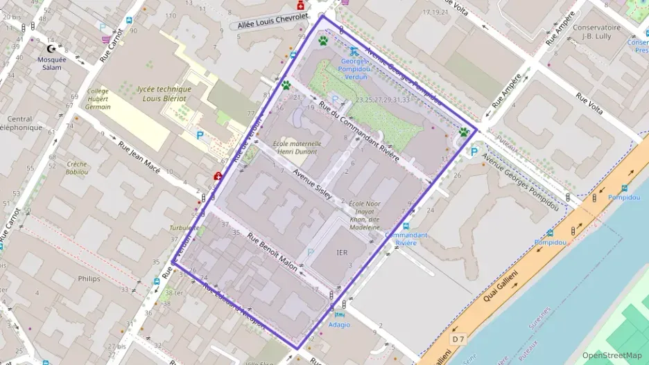 Appartement 63 m² trois pièces à vendre à Suresnes