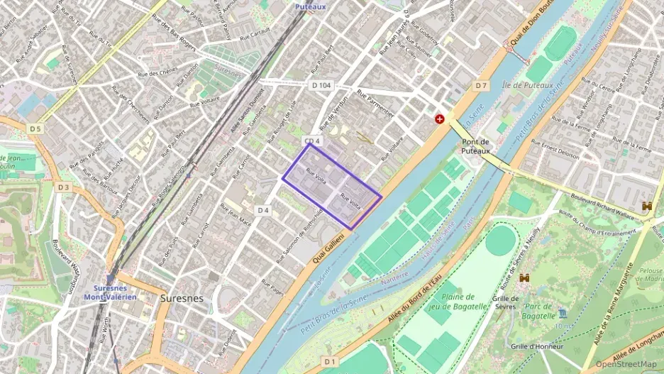 Appartement 61 m² trois pièces à vendre à Puteaux