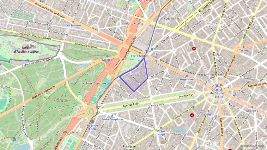 Appartement 73 m² deux pieces à vendre à Paris 16e Arrondissement