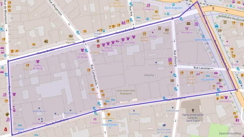 Appartement 48 m² deux pieces à vendre à Paris 8e Arrondissement Appartement 48 m² deux pieces à vendre à Paris 8e Arrondissement