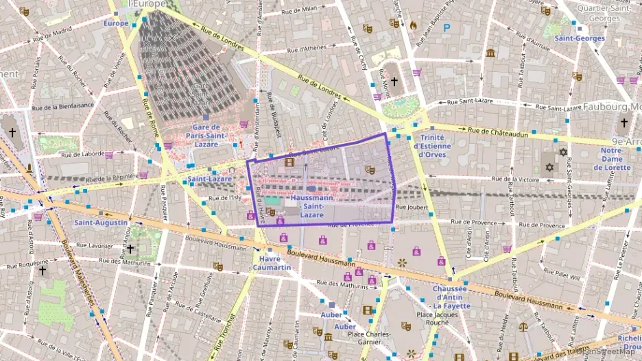 Appartement 50 m² une piece à vendre à Paris 9e Arrondissement