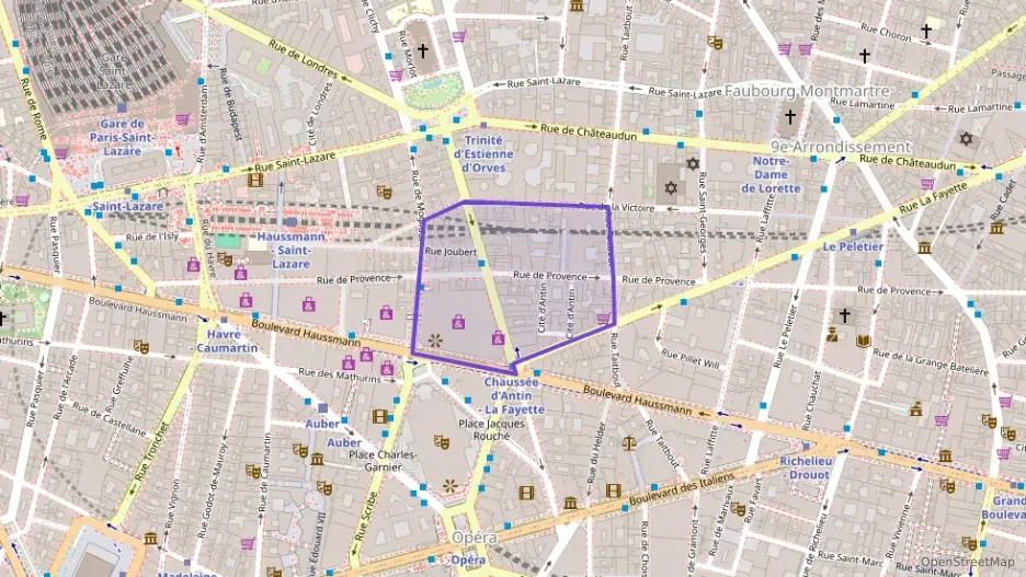 Appartement 97 m² quatre pièces à vendre à Paris 9e Arrondissement Appartement 97 m² quatre pièces à vendre à Paris 9e Arrondissement