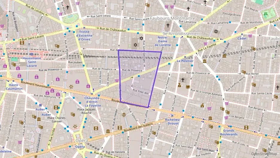 Appartement 118 m² quatre pièces à vendre à Paris 9e Arrondissement