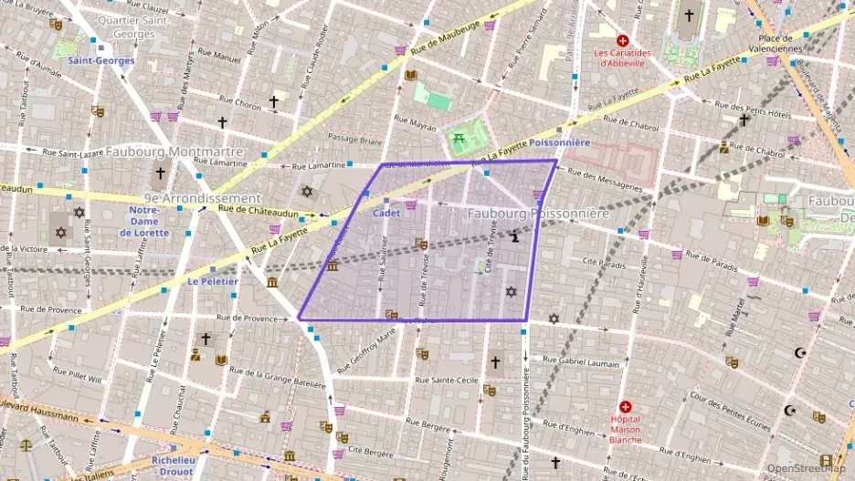 Appartement 34 m² deux pieces à vendre à Paris 9e Arrondissement