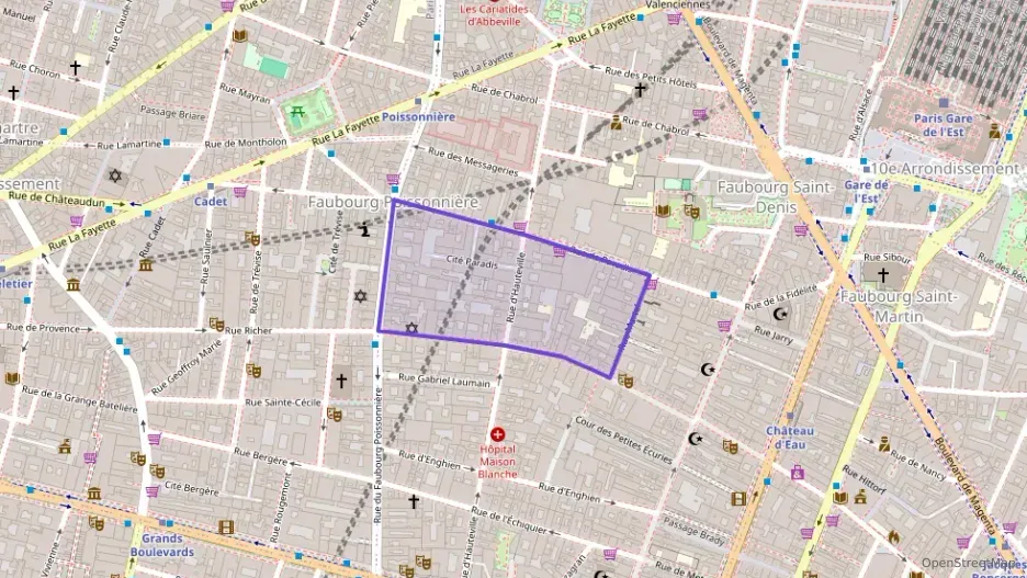 Appartement 47 m² trois pièces à vendre à Paris 10e Arrondissement