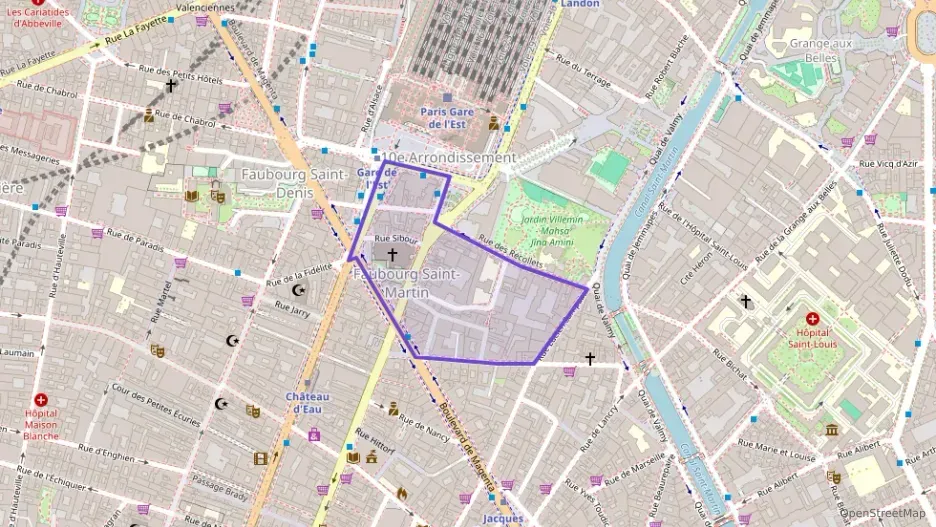 Appartement 73 m² quatre pièces à vendre à Paris 10e Arrondissement