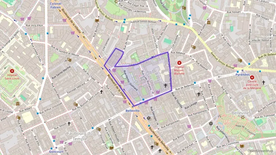 Appartement 89 m² quatre pièces à vendre à Paris 19e Arrondissement