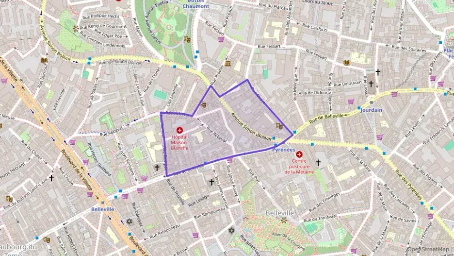 Appartement 60 m² deux pieces à vendre à Paris 19e Arrondissement