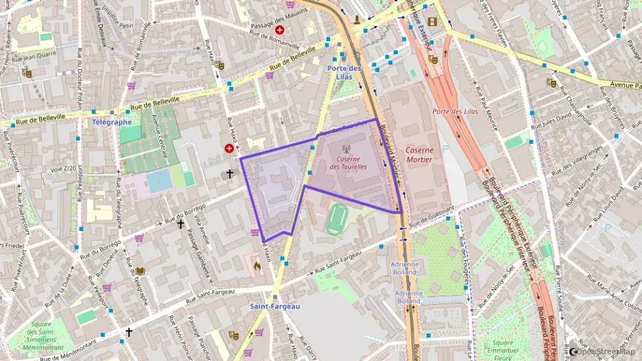 Appartement 50 m² deux pieces à vendre à Paris 20e Arrondissement