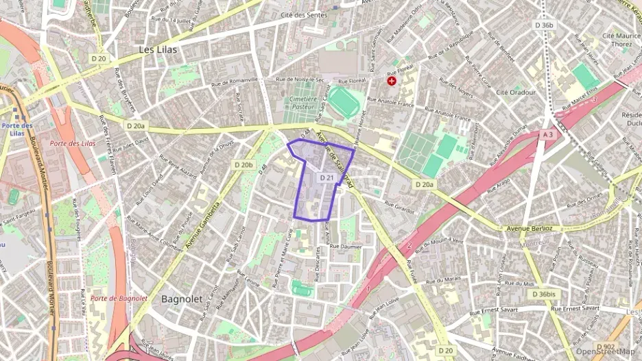 Appartement 61 m² trois pièces à vendre à Bagnolet