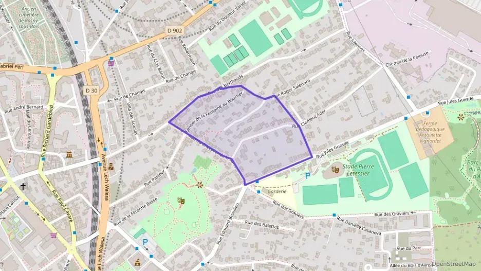 Appartement 78 m² quatre pièces à vendre à Rosny-sous-Bois