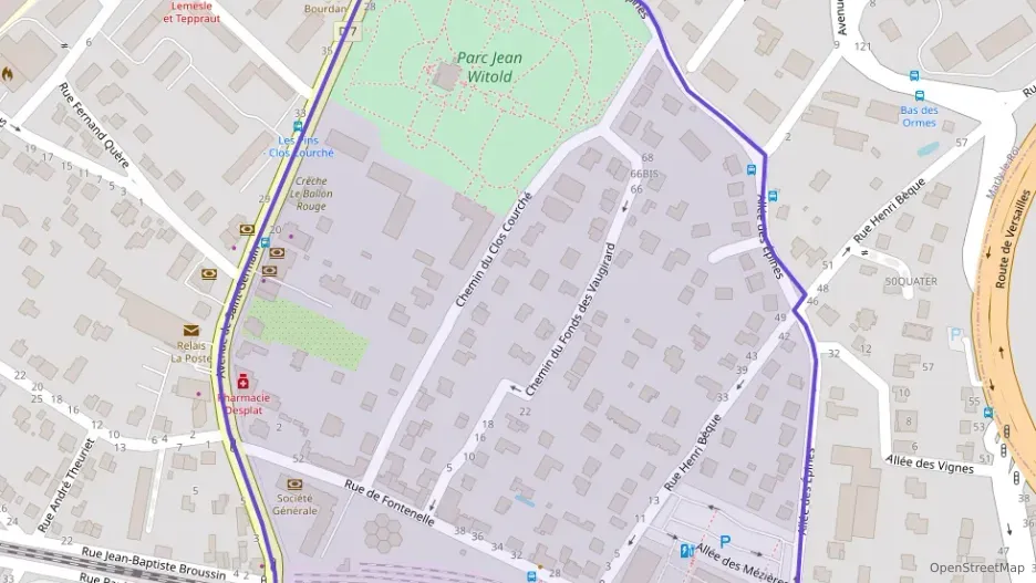 Appartement 65 m² trois pièces à vendre à Marly-le-Roi