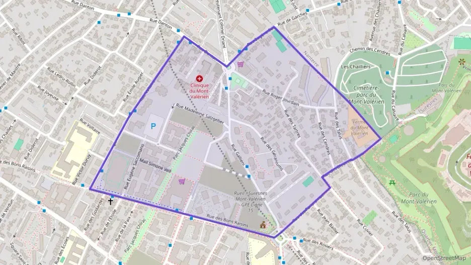 Appartement 40 m² deux pieces à vendre à Rueil-Malmaison