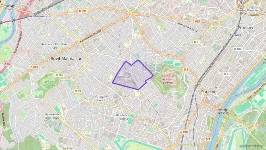 Appartement 40 m² deux pieces à vendre à Rueil-Malmaison