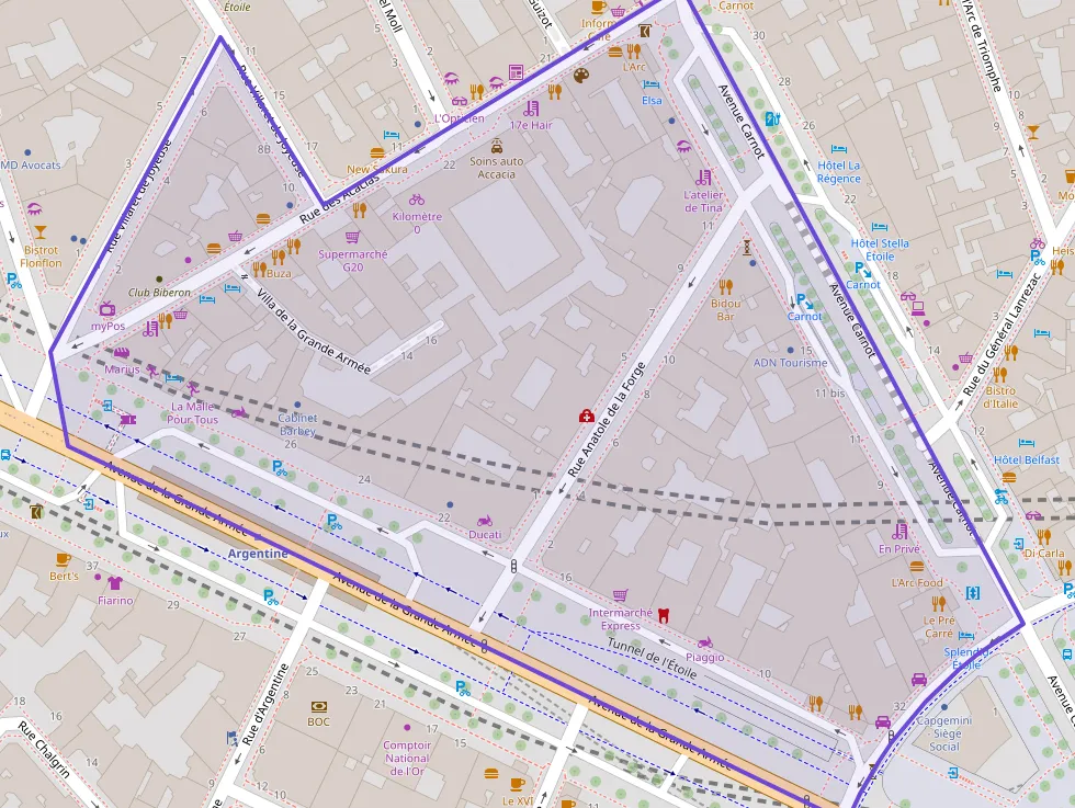 Appartement 58 m² trois pièces à vendre à Paris 17e Arrondissement