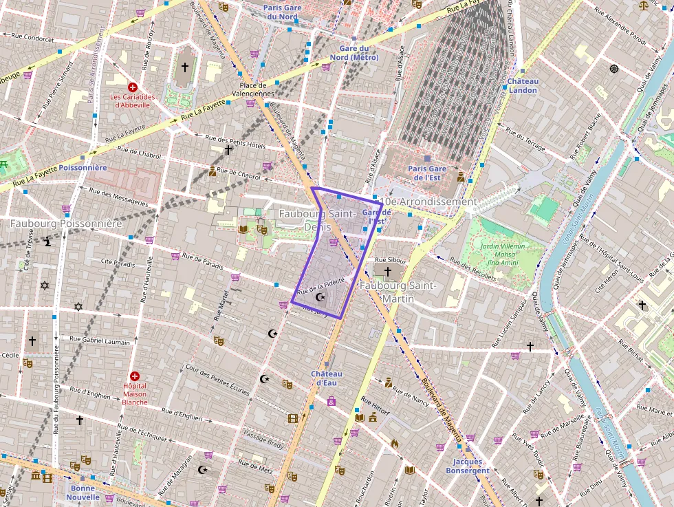 Appartement 67 m² trois pièces à vendre à Paris 10e Arrondissement