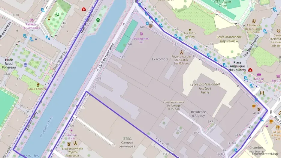 Appartement 39 m² deux pieces à vendre à Paris 10e Arrondissement