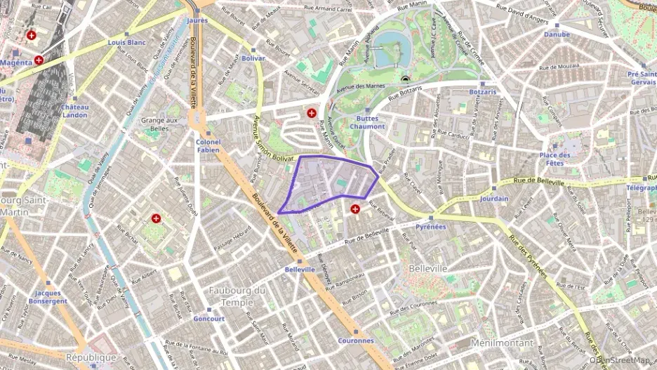 Appartement 71 m² trois pièces à vendre à Paris 19e Arrondissement