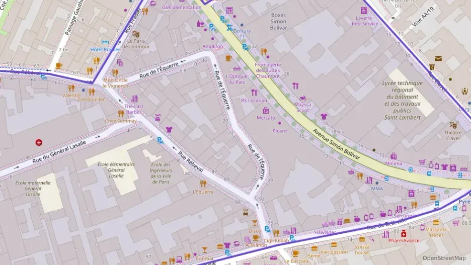 Appartement 22 m² deux pieces à vendre à Paris 19e Arrondissement