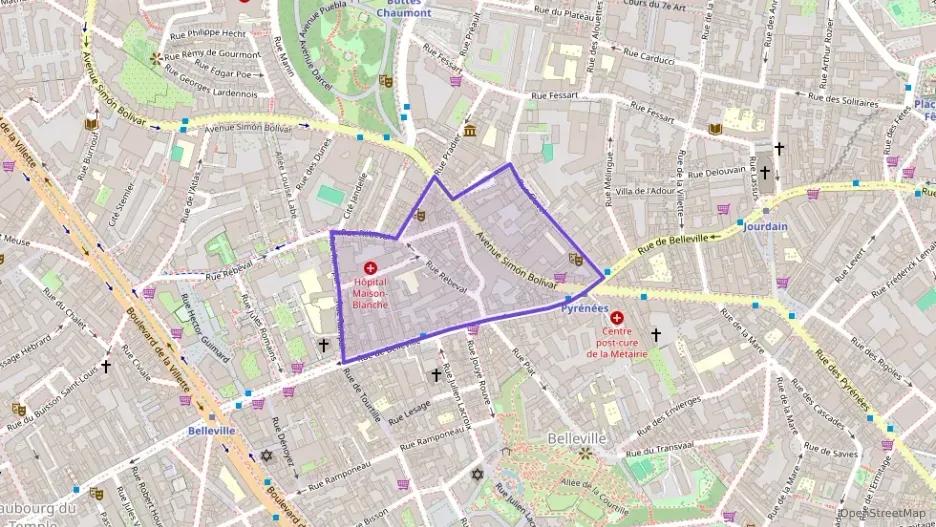 Appartement 73 m² trois pièces à vendre à Paris 19e Arrondissement