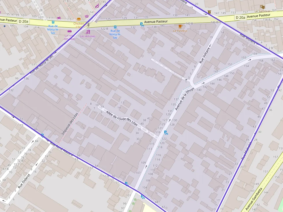 Appartement 50 m² trois pièces à vendre à Bagnolet