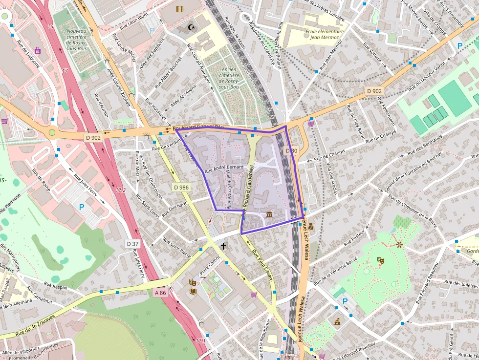 Appartement 79 m² trois pièces à vendre à Rosny-sous-Bois