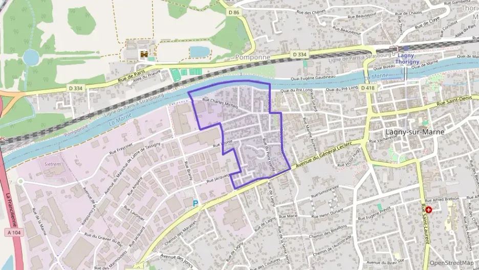 Appartement 35 m² une piece à vendre à Lagny-sur-Marne