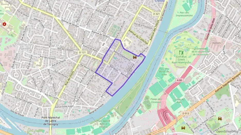 Appartement 95 m² trois pièces à vendre à Croissy-sur-Seine Appartement 95 m² trois pièces à vendre à Croissy-sur-Seine