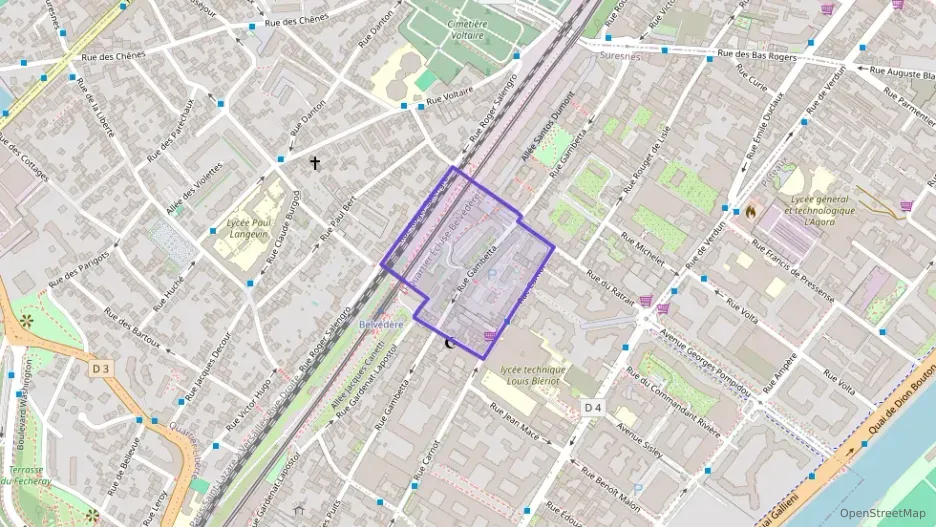 Appartement 42 m² trois pièces à vendre à Suresnes