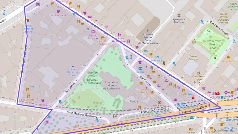 Appartement 140 m² quatre pièces à vendre à Paris 8e Arrondissement