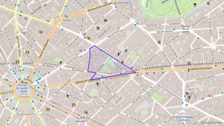 Appartement 140 m² quatre pièces à vendre à Paris 8e Arrondissement