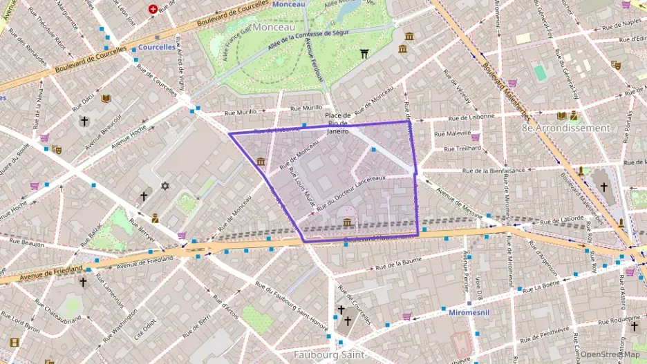Appartement 123 m² quatre pièces à vendre à Paris 8e Arrondissement