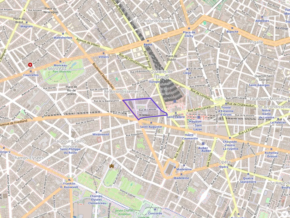 Appartement 41 m² deux pieces à vendre à Paris 8e Arrondissement