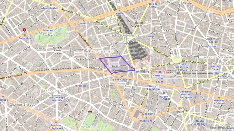 Appartement 136 m² cinq pièces à vendre à Paris 8e Arrondissement
