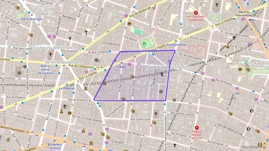 Appartement 38 m² deux pieces à vendre à Paris 9e Arrondissement