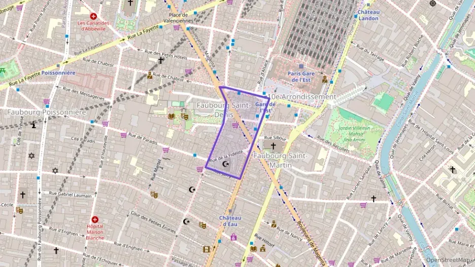 Appartement 60 m² trois pièces à vendre à Paris 10e Arrondissement