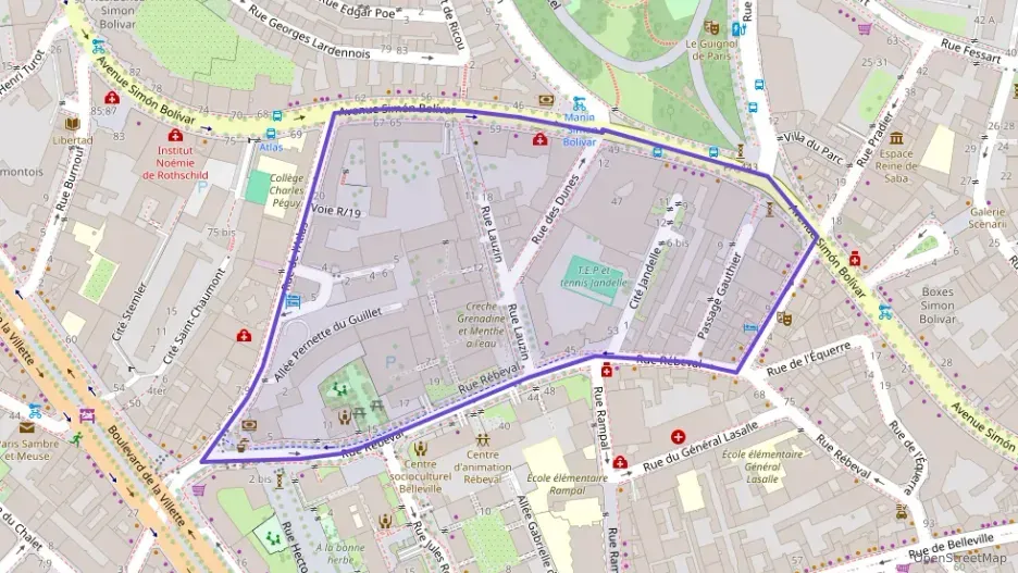 Appartement 81 m² trois pièces à vendre à Paris 19e Arrondissement Appartement 81 m² trois pièces à vendre à Paris 19e Arrondissement