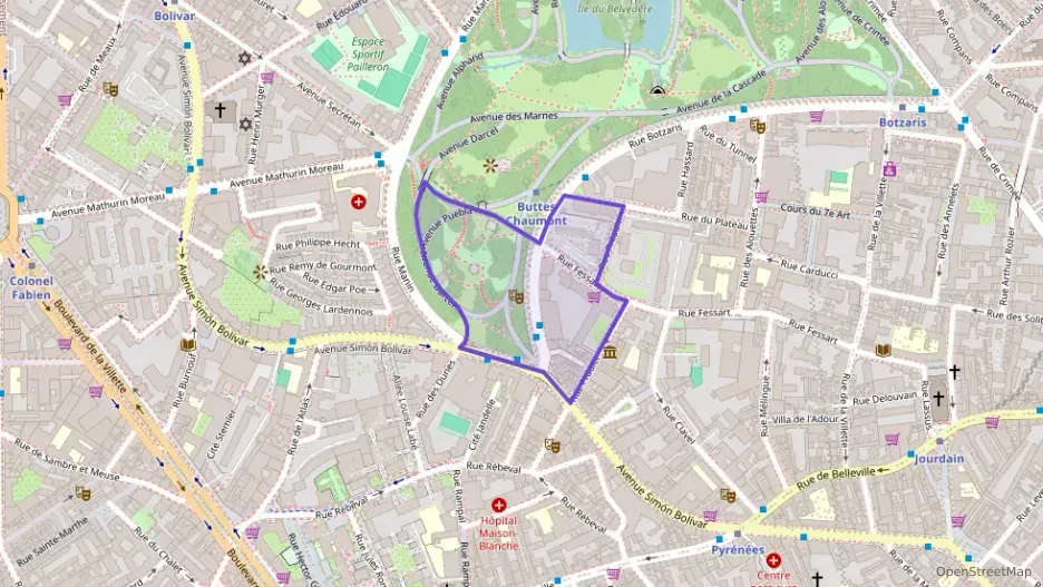 Appartement 48 m² deux pieces à vendre à Paris 19e Arrondissement