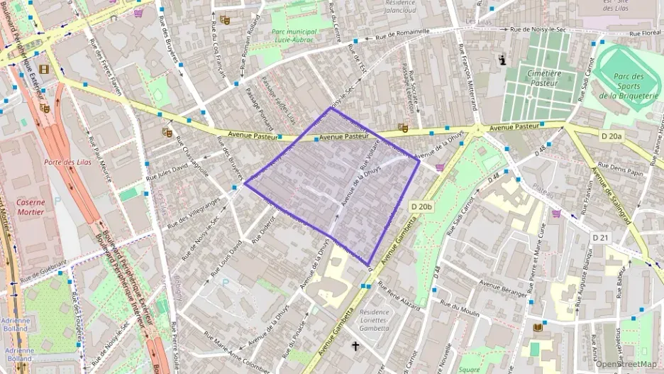 Appartement 46 m² deux pieces à vendre à Bagnolet