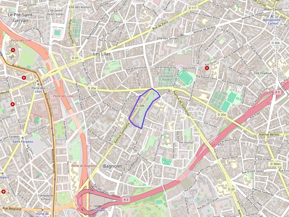 Appartement 44 m² deux pieces à vendre à Bagnolet