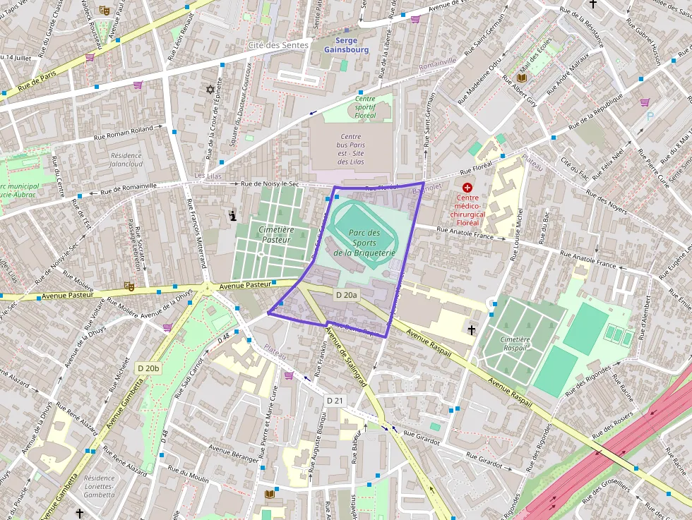 Appartement 47 m² deux pieces à vendre à Bagnolet